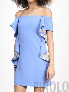 PINKO Blue Dress